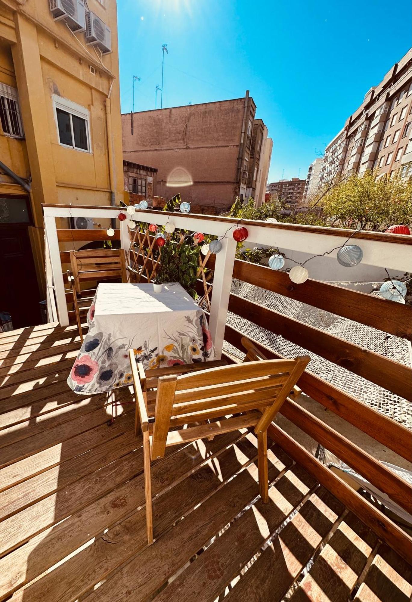 Precioso Apartamento Con A/A En Ruzafa Con Terracita Privada Y Acceso A Un Jardin, Para 2-3 Personas Валенсія Екстер'єр фото
